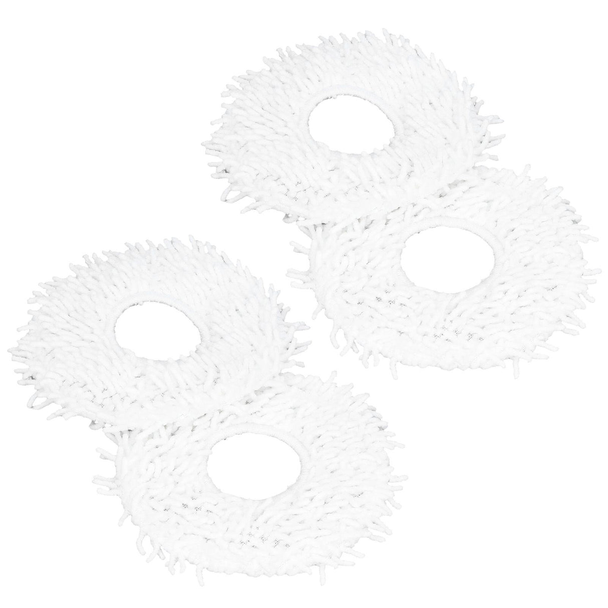 4Pcs Sweeper Replacement Mop Cloth Cleaning Mop Pad Non Woven Cloth for N9+ Sweeper Robot