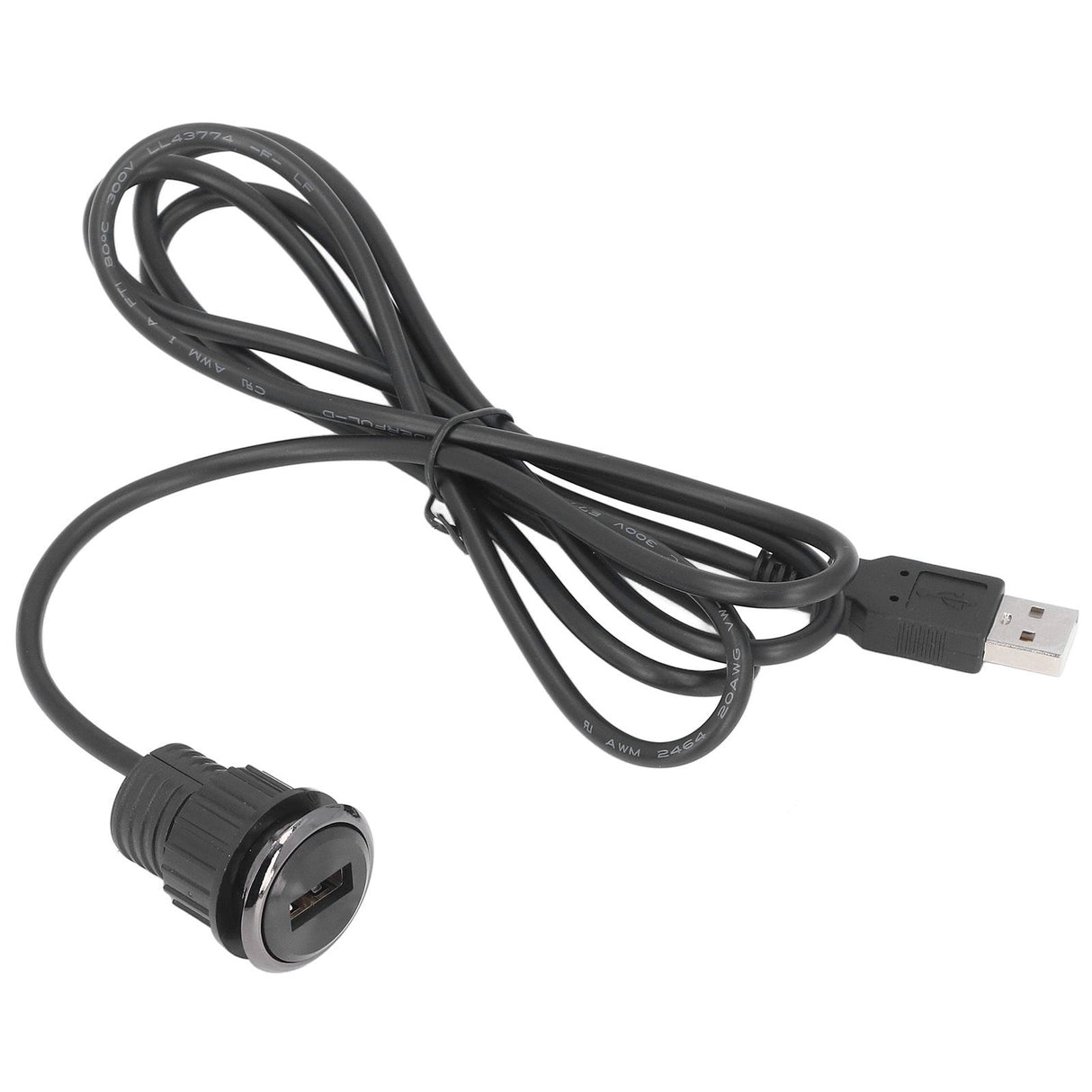 Recessed USB Charging Grommet Good Protection Fast Charge Embedded Installation 5V Desk USB Power Grommet for Sofa Phone