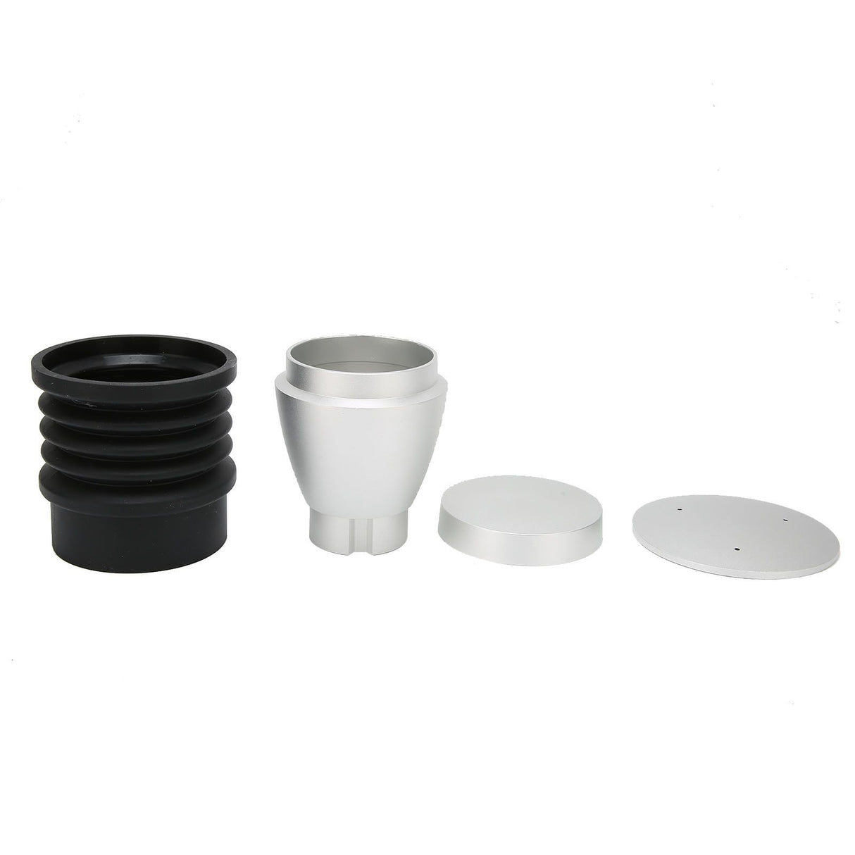 60g Grinder Blowing Bean Bin Aluminium Alloy Coffee Grinder Cleaning Tool for Eureka MignonSilver