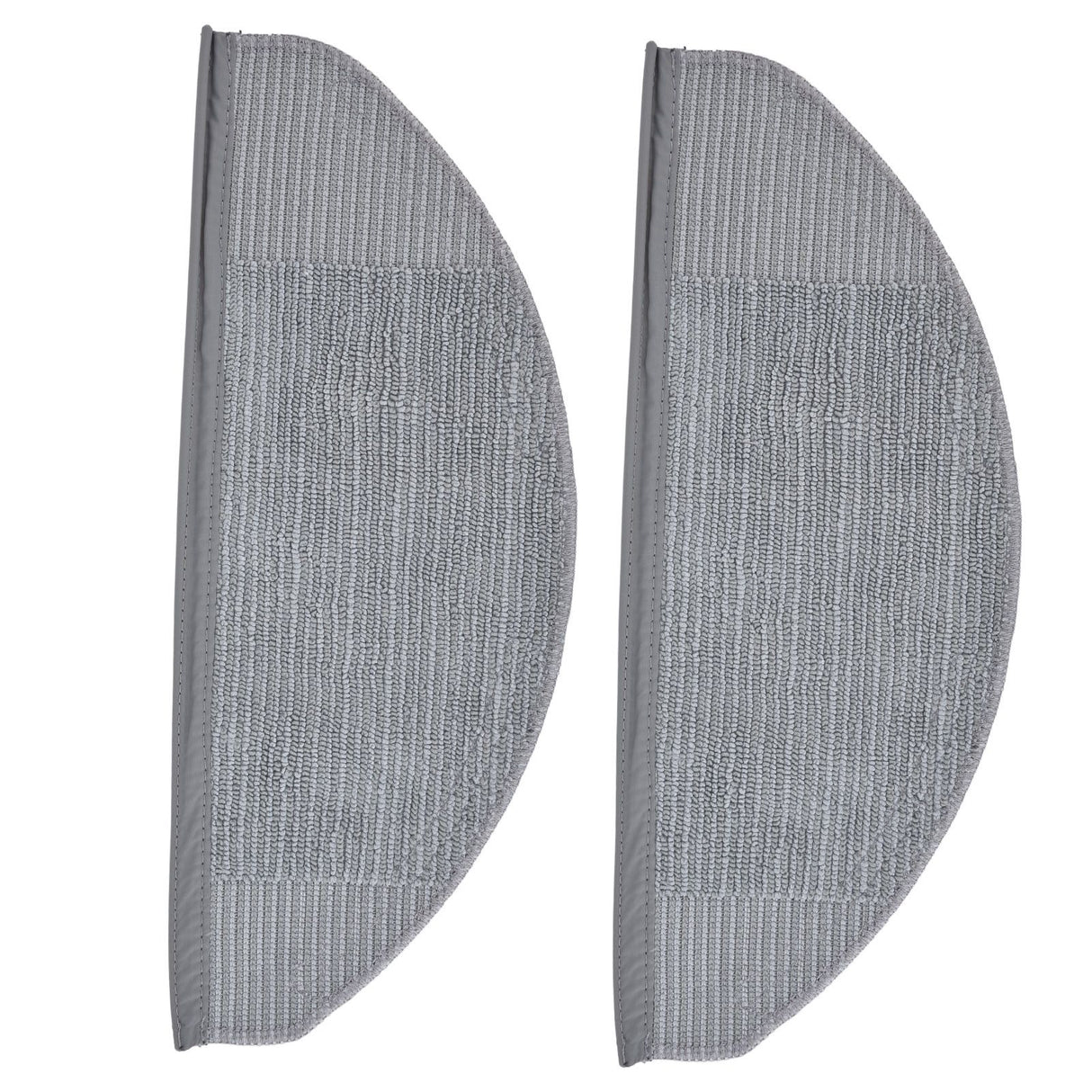 2Pcs Robot Vacuum Replacement Mopping Cloths Strong Water Absorption Soft Microfiber Washable Replacement Mopping Cloths