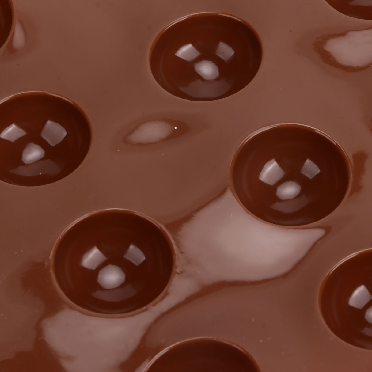 3pcs Silicone Mould 24‑Hole Soft Semi Sphere Baking Mold for Chocolate Jelly Mousse Soap