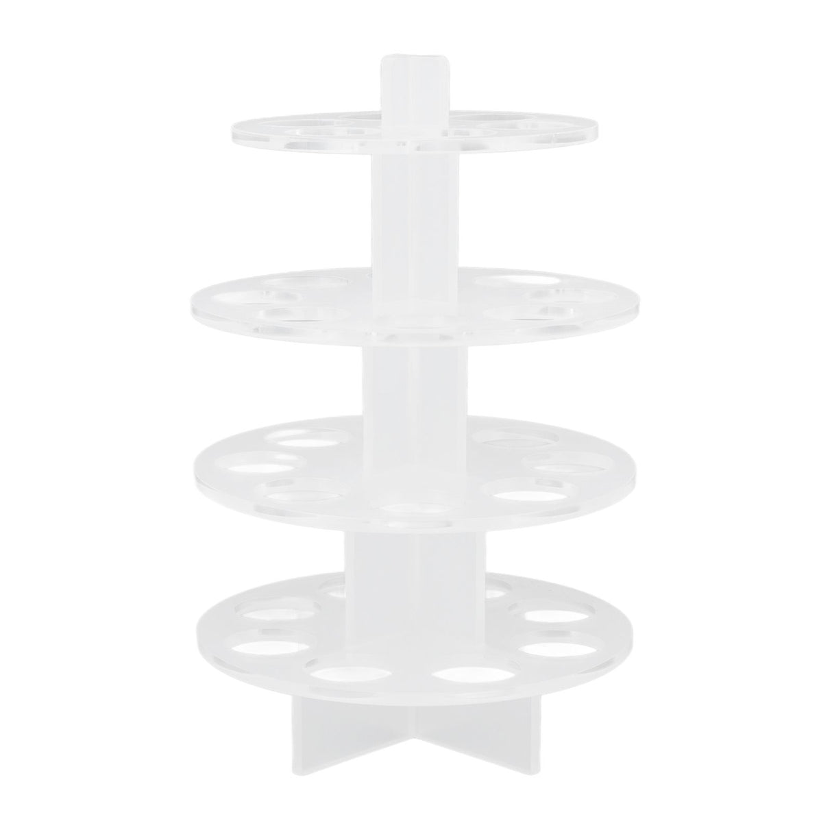 30 Holes Coffee Carousel Holder Coffee Pod Organizer Storage Rack Acrylic Modern Design for Home Office