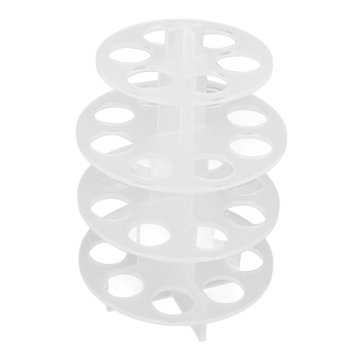 30 Holes Coffee Carousel Holder Coffee Pod Organizer Storage Rack Acrylic Modern Design for Home Office