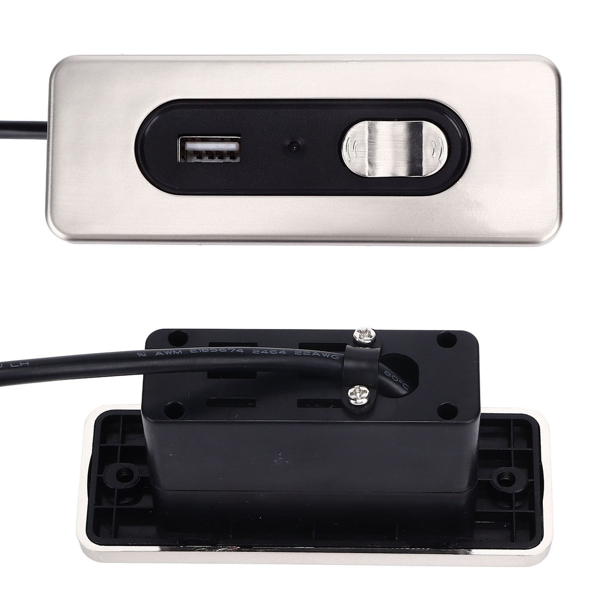 Electric Sofa Controller Manual Recliner Switch with USB Charging Port Sofa Voice Controller 5 Pin
