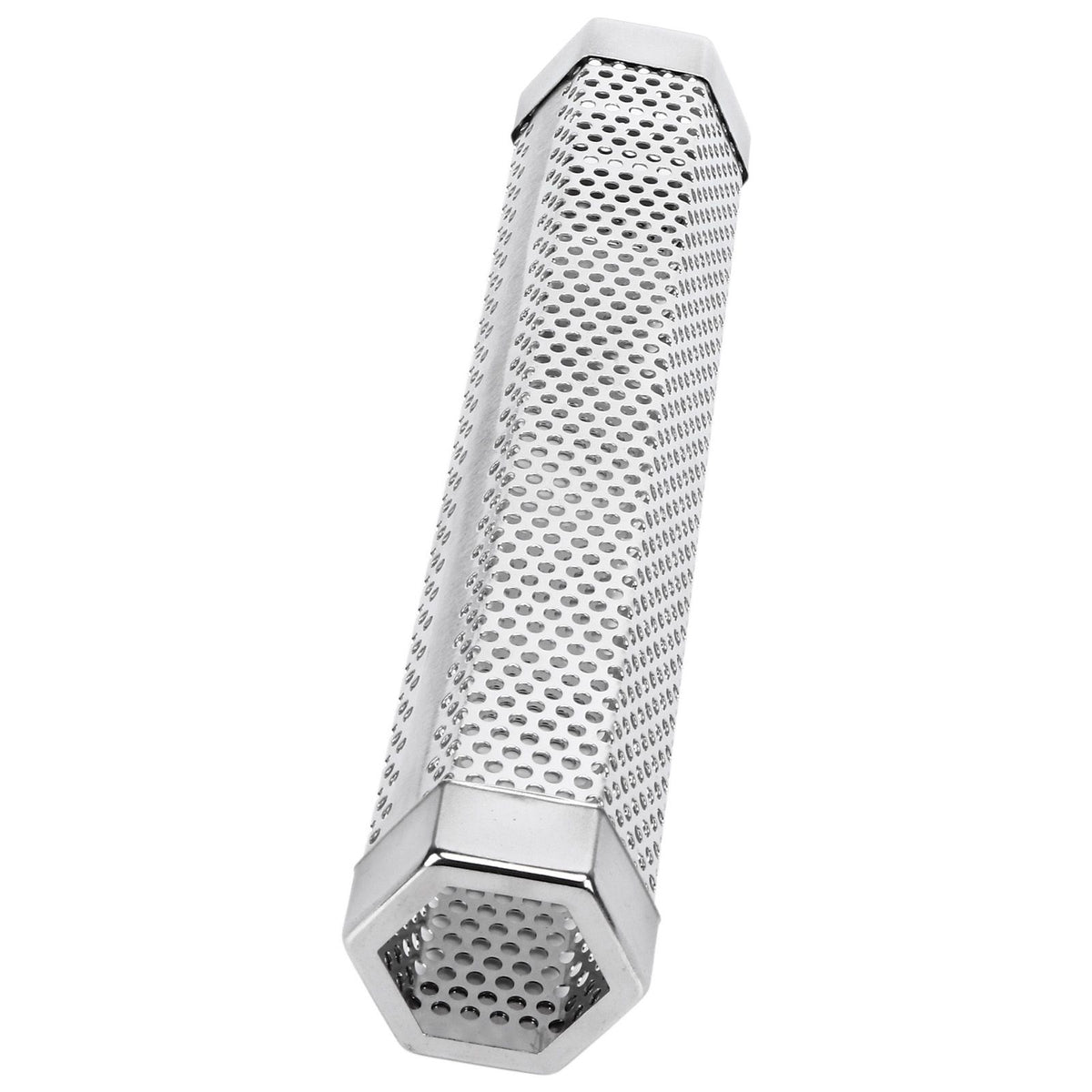 12 Inch Smoker Tube Rhombus Stainless Steel Pellet Smoker Tube BBQ Smoked Box Fruit Wood Barbecue Tools