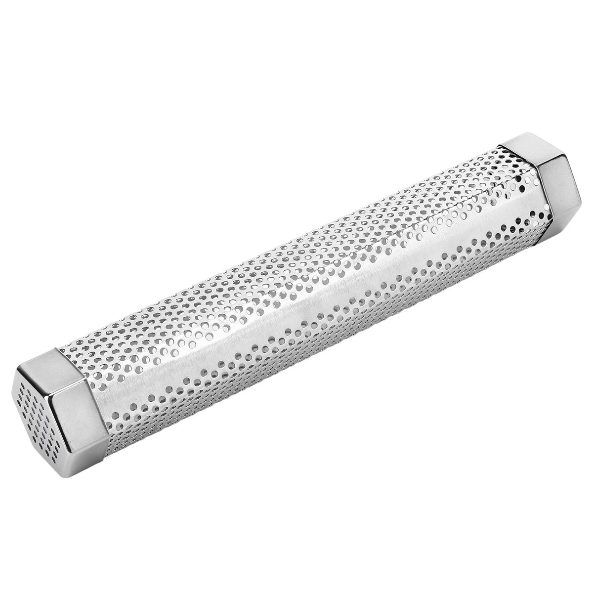 12 Inch Smoker Tube Rhombus Stainless Steel Pellet Smoker Tube BBQ Smoked Box Fruit Wood Barbecue Tools