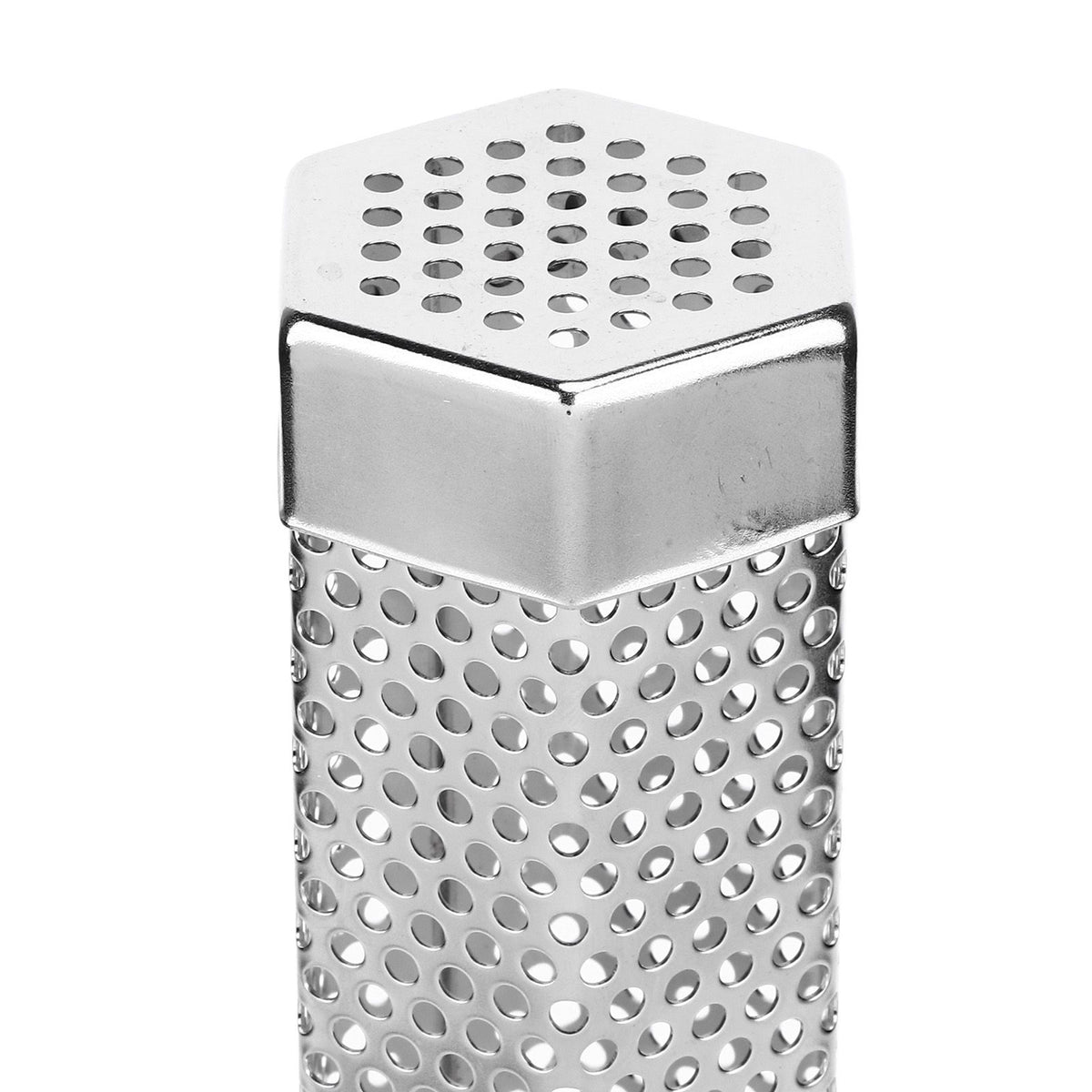 12 Inch Smoker Tube Rhombus Stainless Steel Pellet Smoker Tube BBQ Smoked Box Fruit Wood Barbecue Tools
