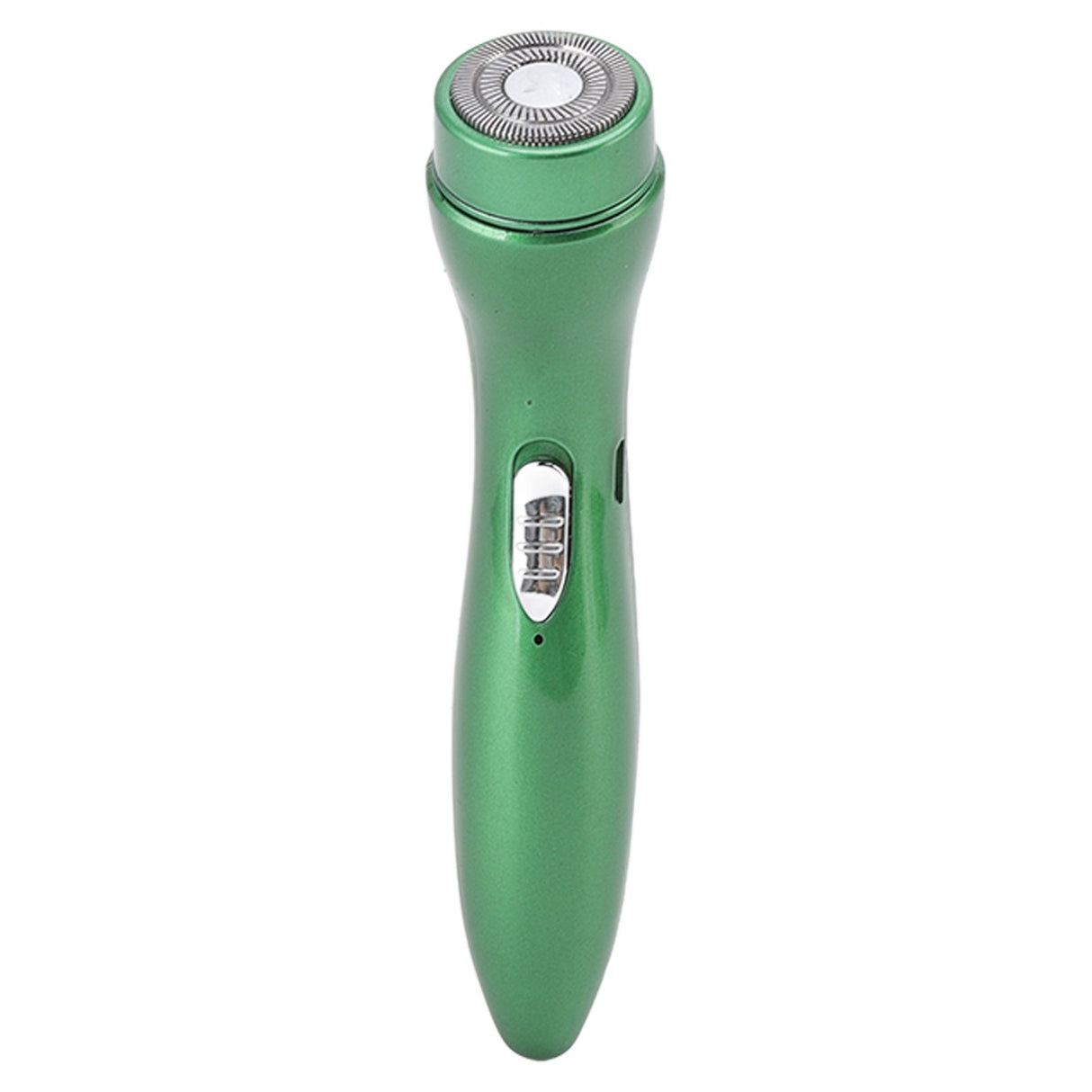 Electric Razor Low Noise Stainless Steel Electric Head Shaver Low Allergic Reactivity for Man 3.7V 2W Green