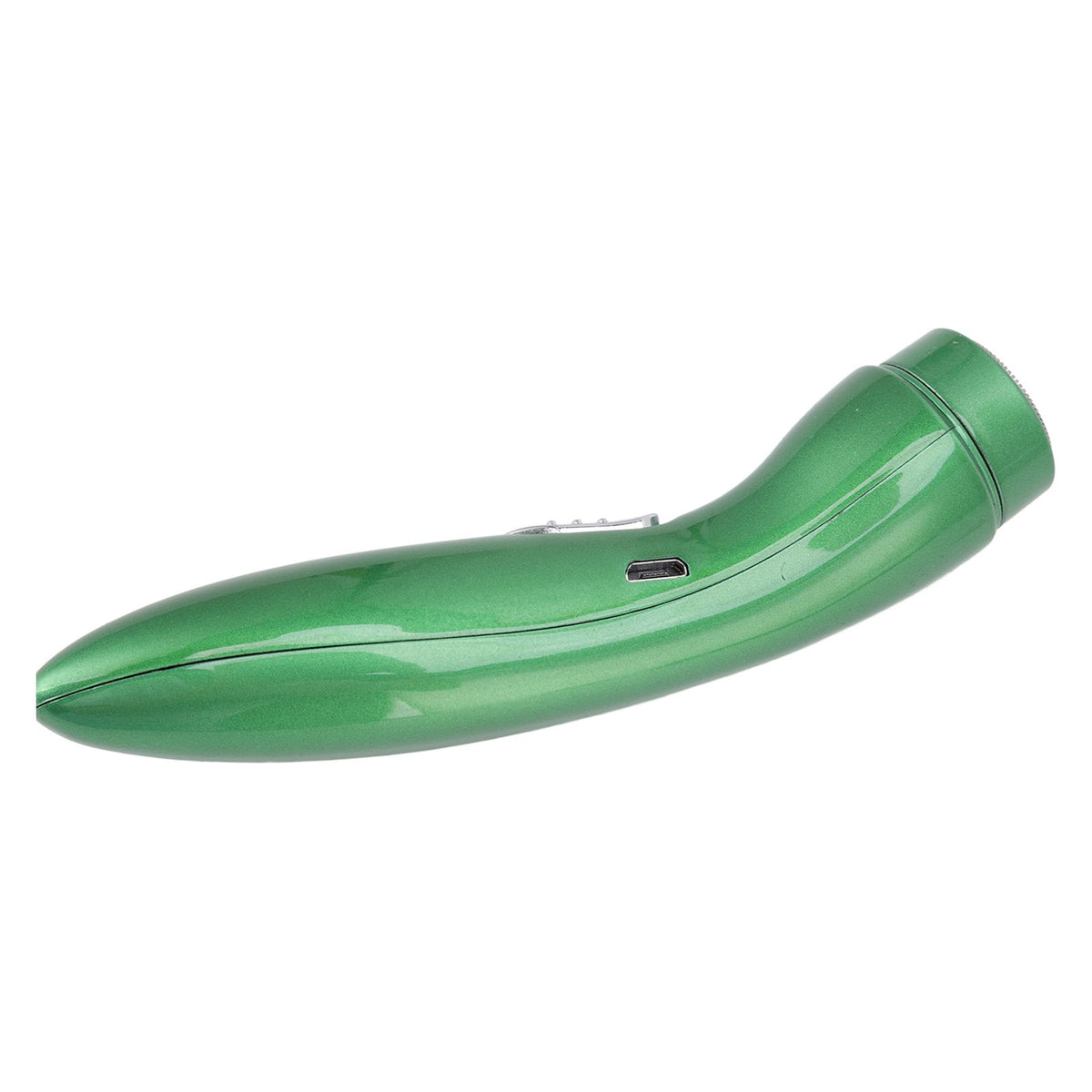 Electric Razor Low Noise Stainless Steel Electric Head Shaver Low Allergic Reactivity for Man 3.7V 2W Green
