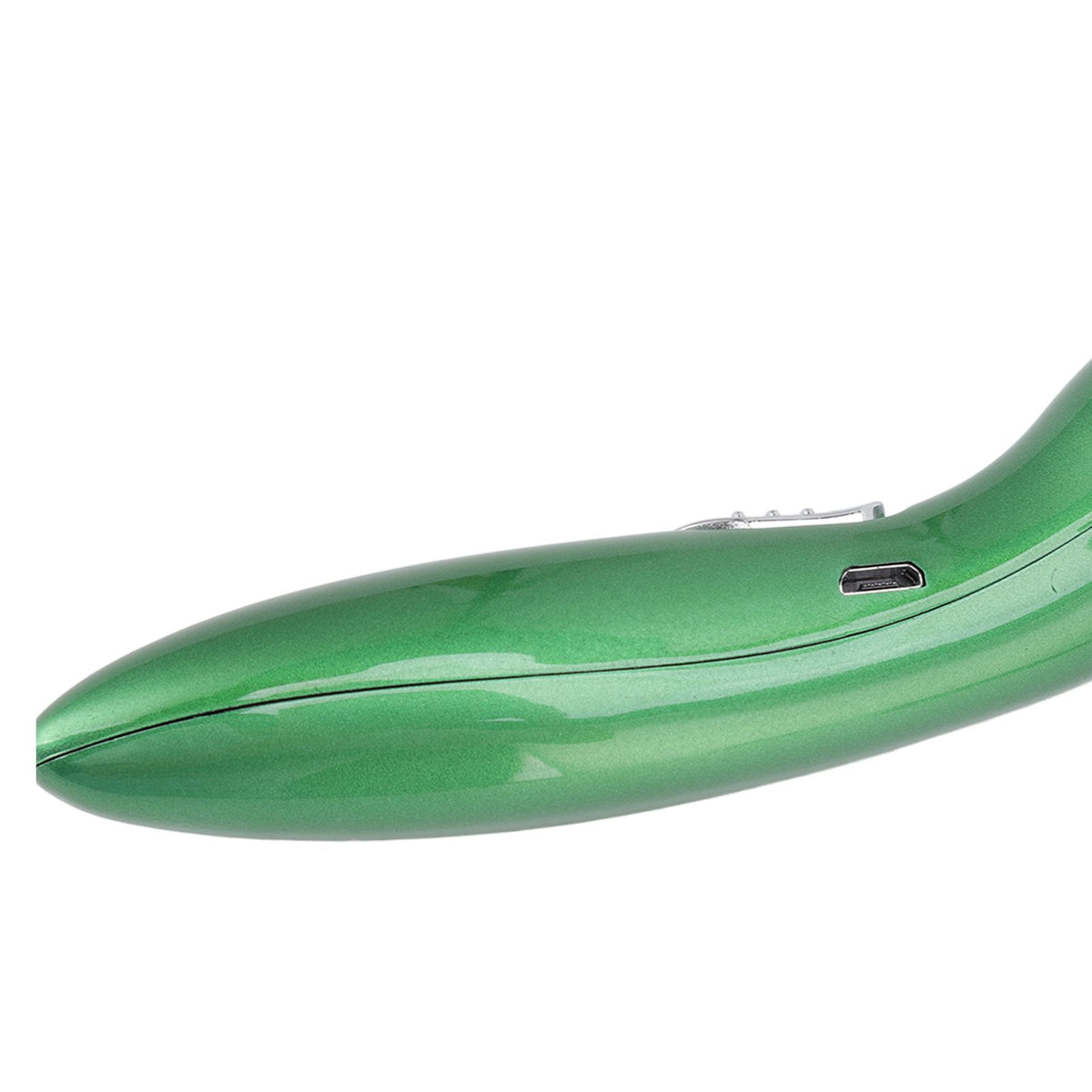Electric Razor Low Noise Stainless Steel Electric Head Shaver Low Allergic Reactivity for Man 3.7V 2W Green