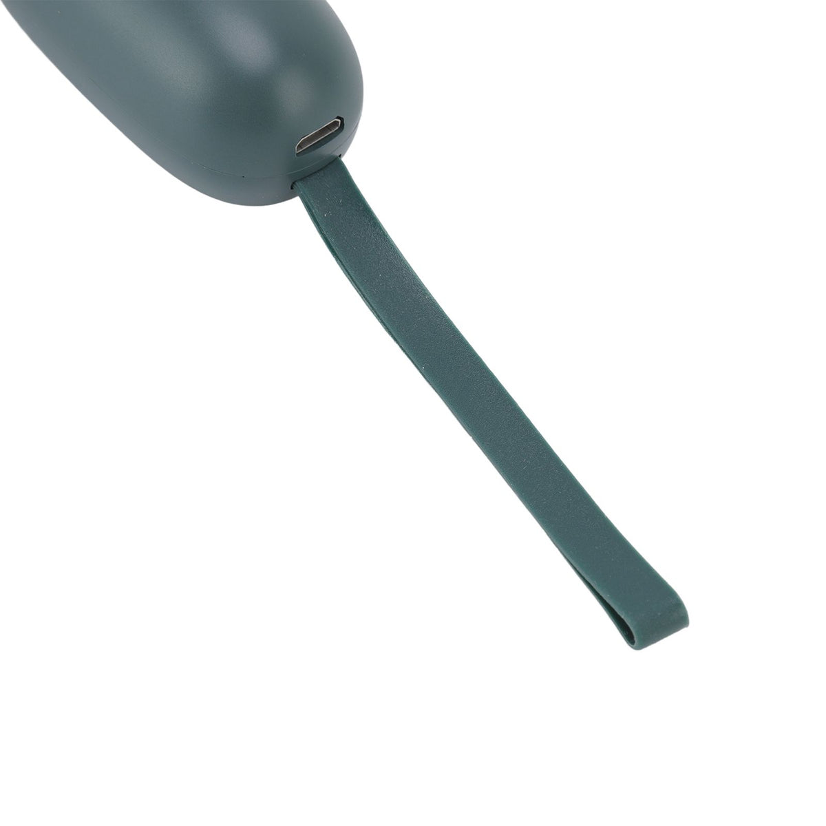 Handheld Fan USB Charging 3 Speeds Portable Size 500mAh Battery Strong Power Mini Portable Fan for Home Office Travel Green