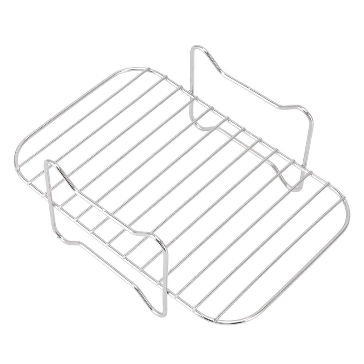 Fryer Stainless Steel Rack Multi Purpose Cooking Baking Grilling Rack Fryer Accessories for Ninja Foodi DZ201 401