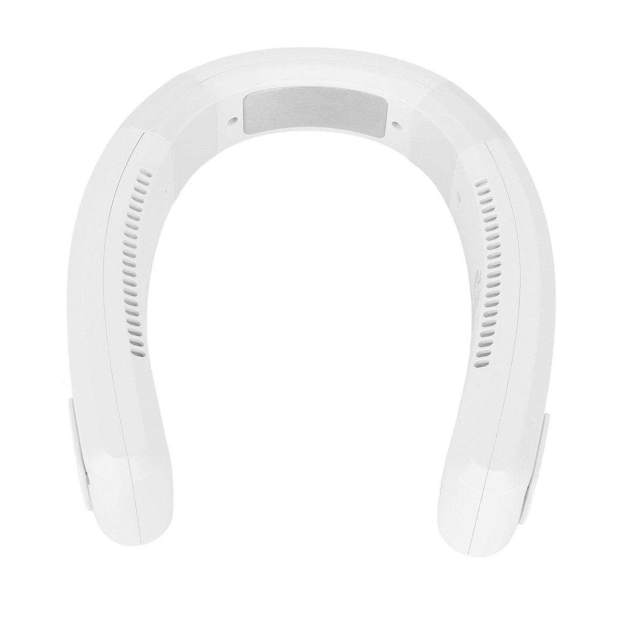 Neck Fan USB Charging 80 Holes 4000 to 5500rpm High Poly Wind Wearable Fan Portable Fan for Household Outdoor White