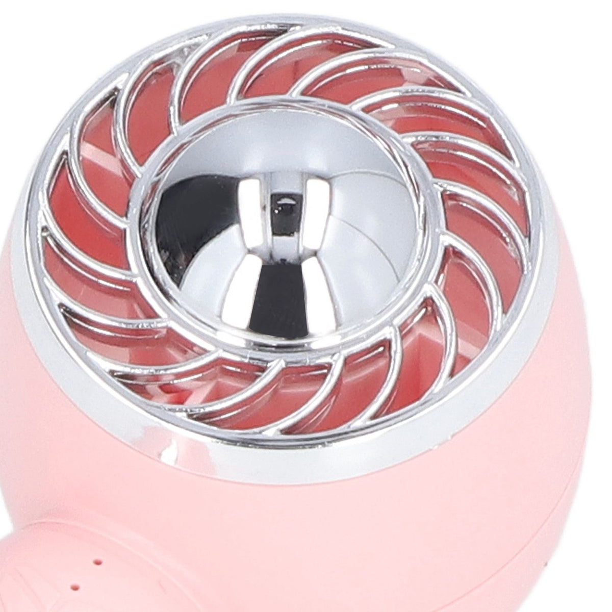 Handheld Fan USB Charging 3 Speeds 2000mAh Mini Portable Desktop Fan for Travel School Office Pink