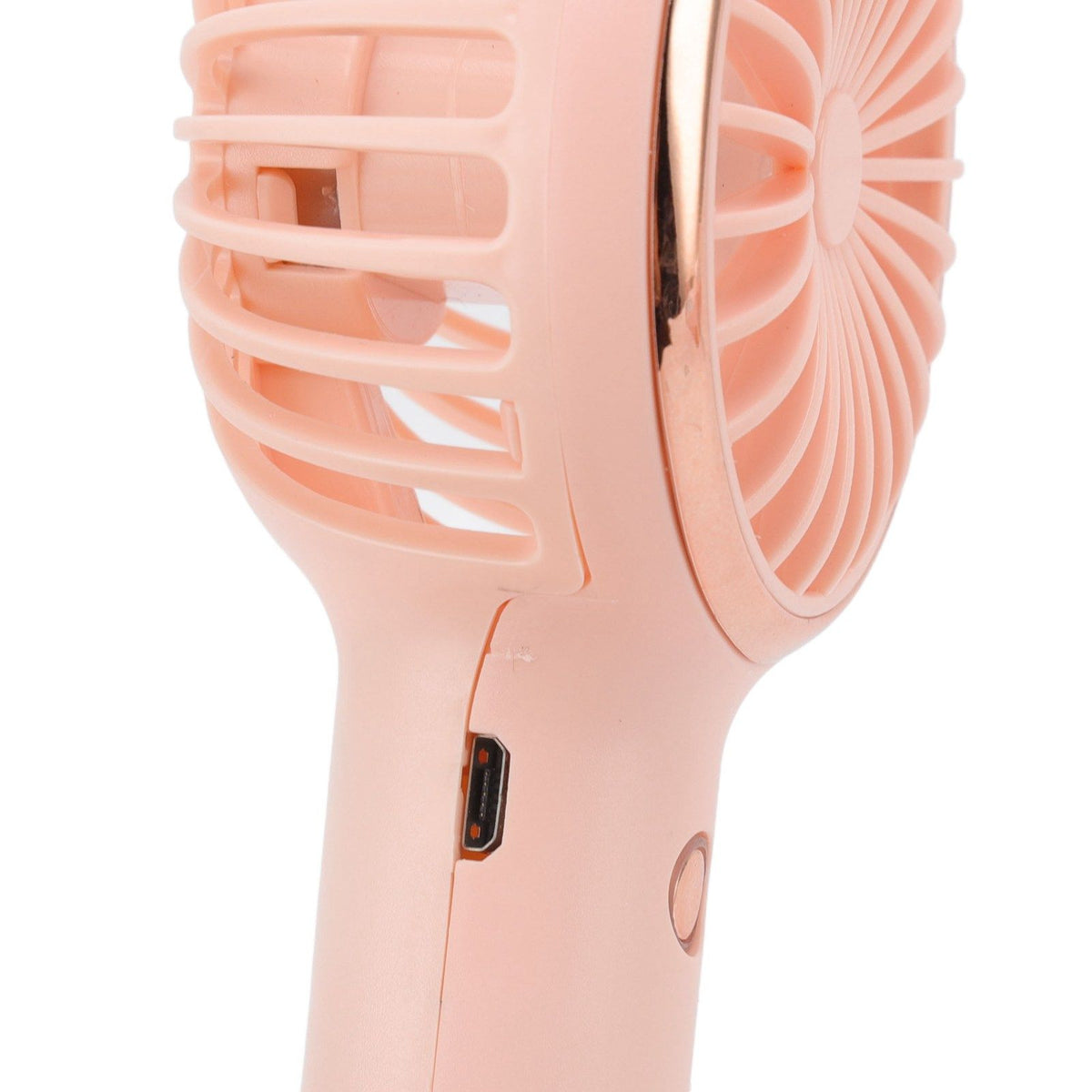 Cat Ears Handheld Fan 3 Levels USB Charging Mini Portable Handheld USB Fan for Outdoor Activities Travelling Pink