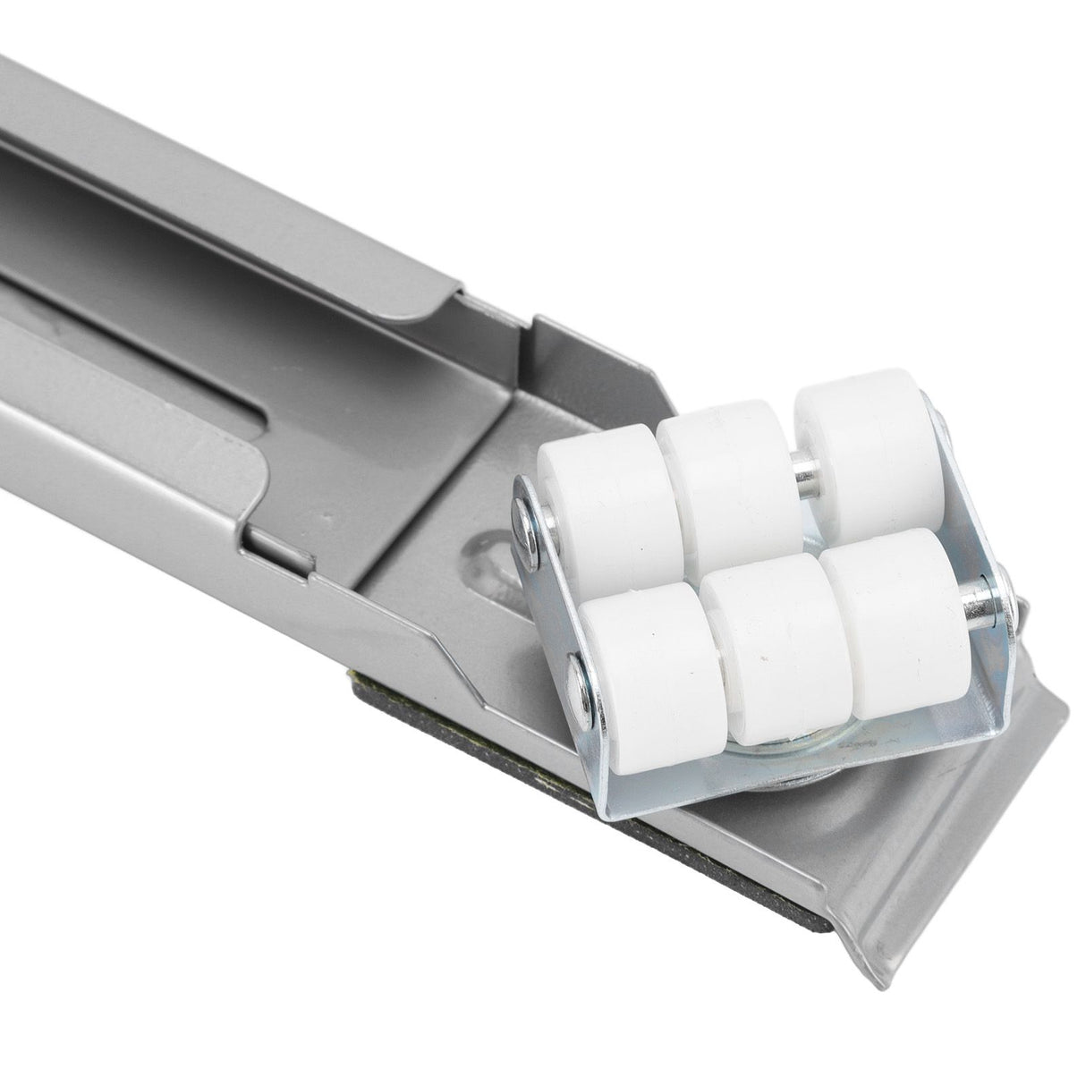 Heavy Duty Extensible Appliance Roller Load Bearing 300KG Universal Wheels Base Appliance Slider for Washer Furniture Silver