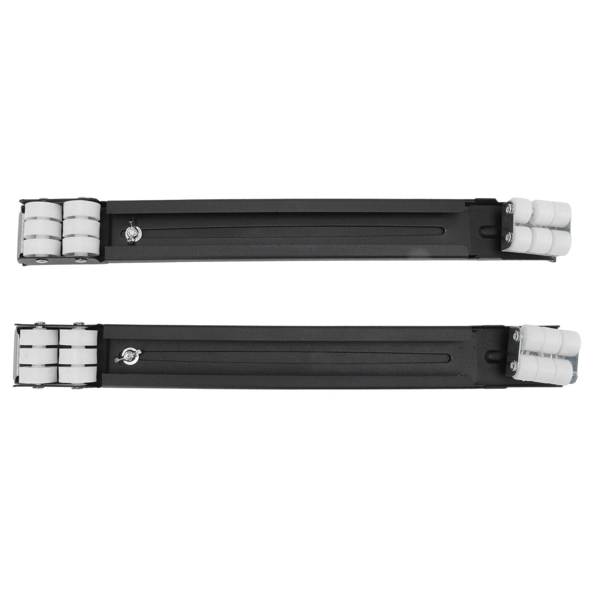 Heavy Duty Extensible Appliance Roller Load Bearing 300KG Universal Wheels Base Appliance Slider for Washer Furniture Black