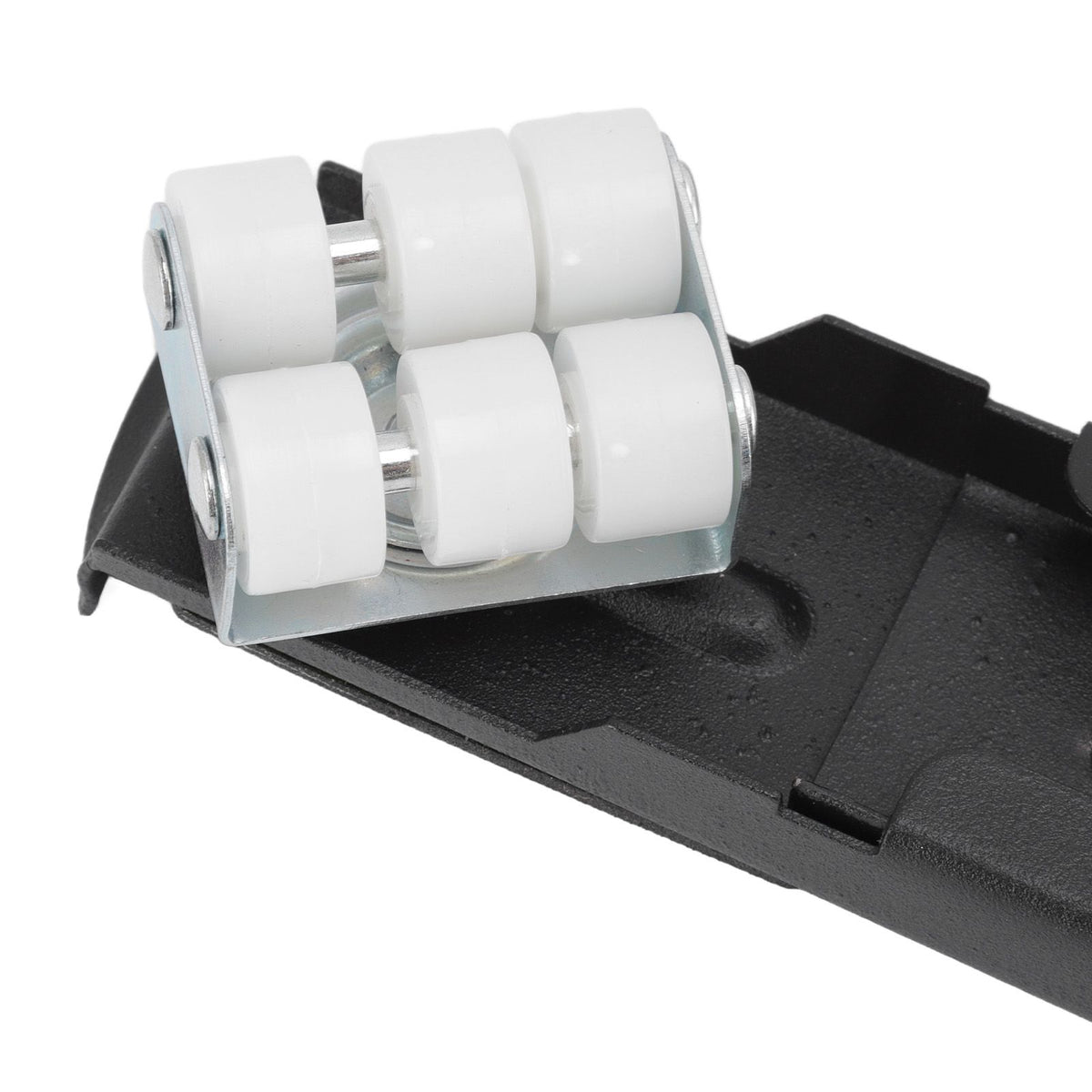 Heavy Duty Extensible Appliance Roller Load Bearing 300KG Universal Wheels Base Appliance Slider for Washer Furniture Black