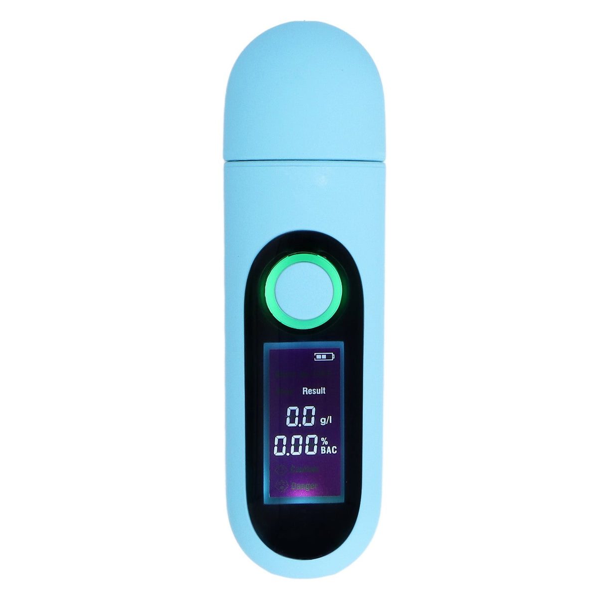 Alcohol Tester LCD 3 Color Display USB Charging Blowing Contactless Testing Alcohol Tester for Professional Use