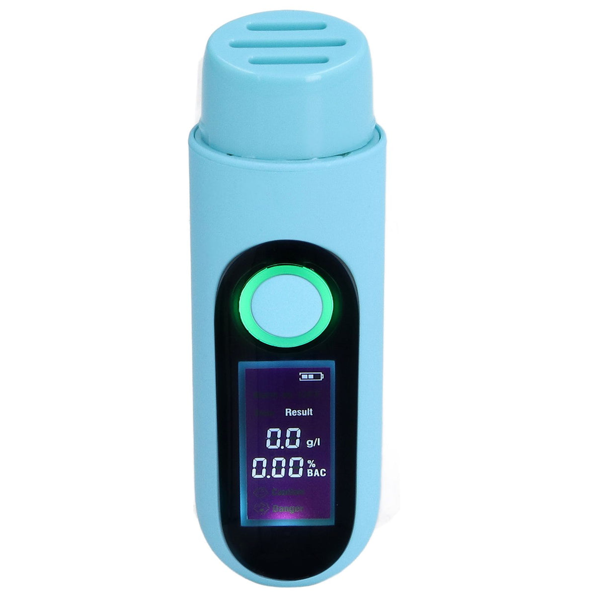Alcohol Tester LCD 3 Color Display USB Charging Blowing Contactless Testing Alcohol Tester for Professional Use