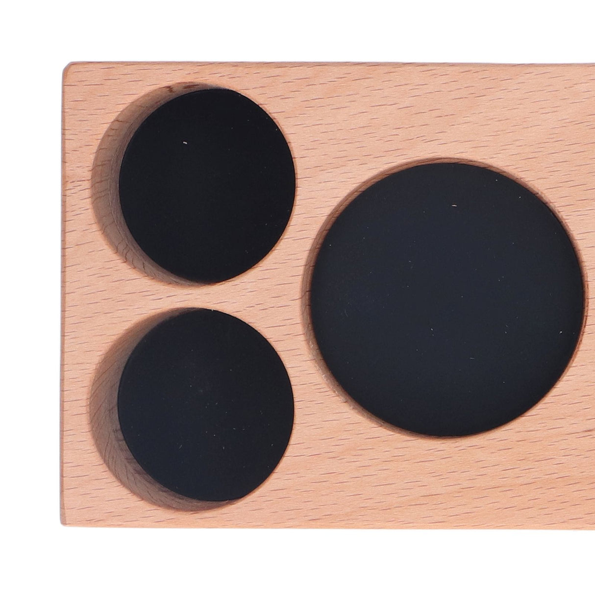 Coffee Tamper Holder Multifunction Food Safe Wooden Coffee Tamping Station for Coffee Lovers
