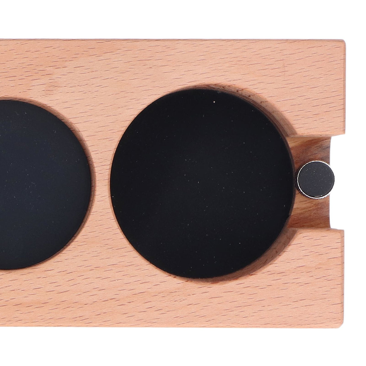 Coffee Tamper Holder Multifunction Food Safe Wooden Coffee Tamping Station for Coffee Lovers