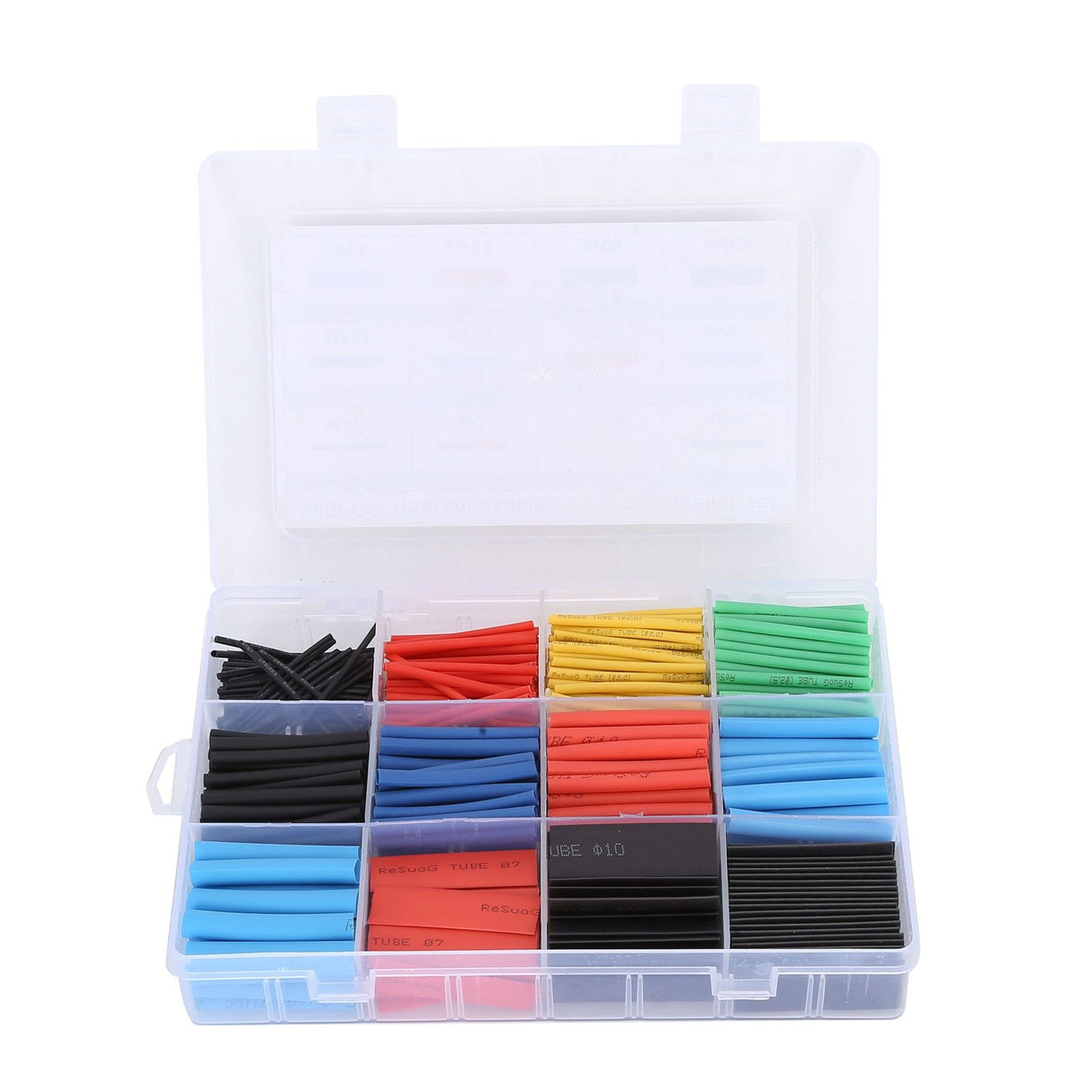 560 Pcs Heat Shrink Tube Wire Shrink Wrap Flame Retardant Insulated Heat Shrinkable Tube Set