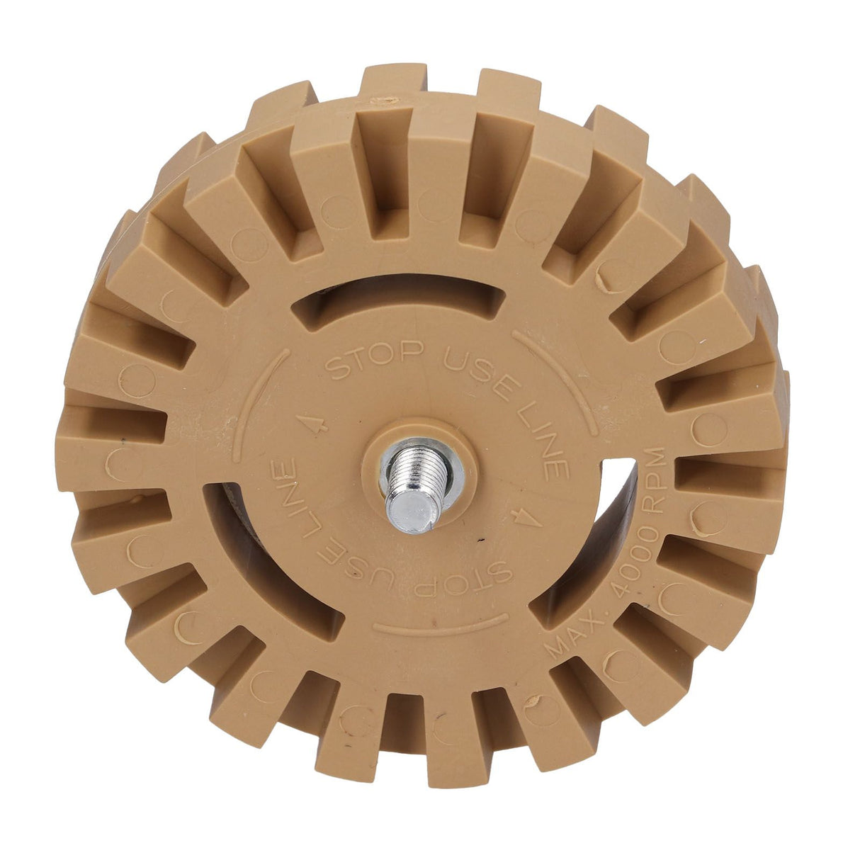 Rubber Eraser Wheel Adhesive Pinstripe Removal Tool for Paint Chrome Windows Metal Finishes Cars