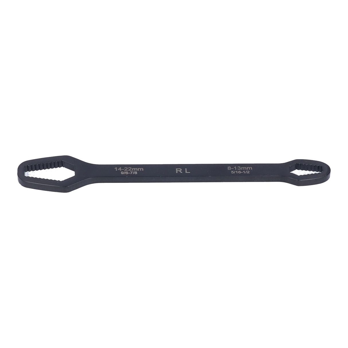 Multifunctional Self Tightening Universal Wrench 8‑22mm High Hardness Double Ended WrenchBlack