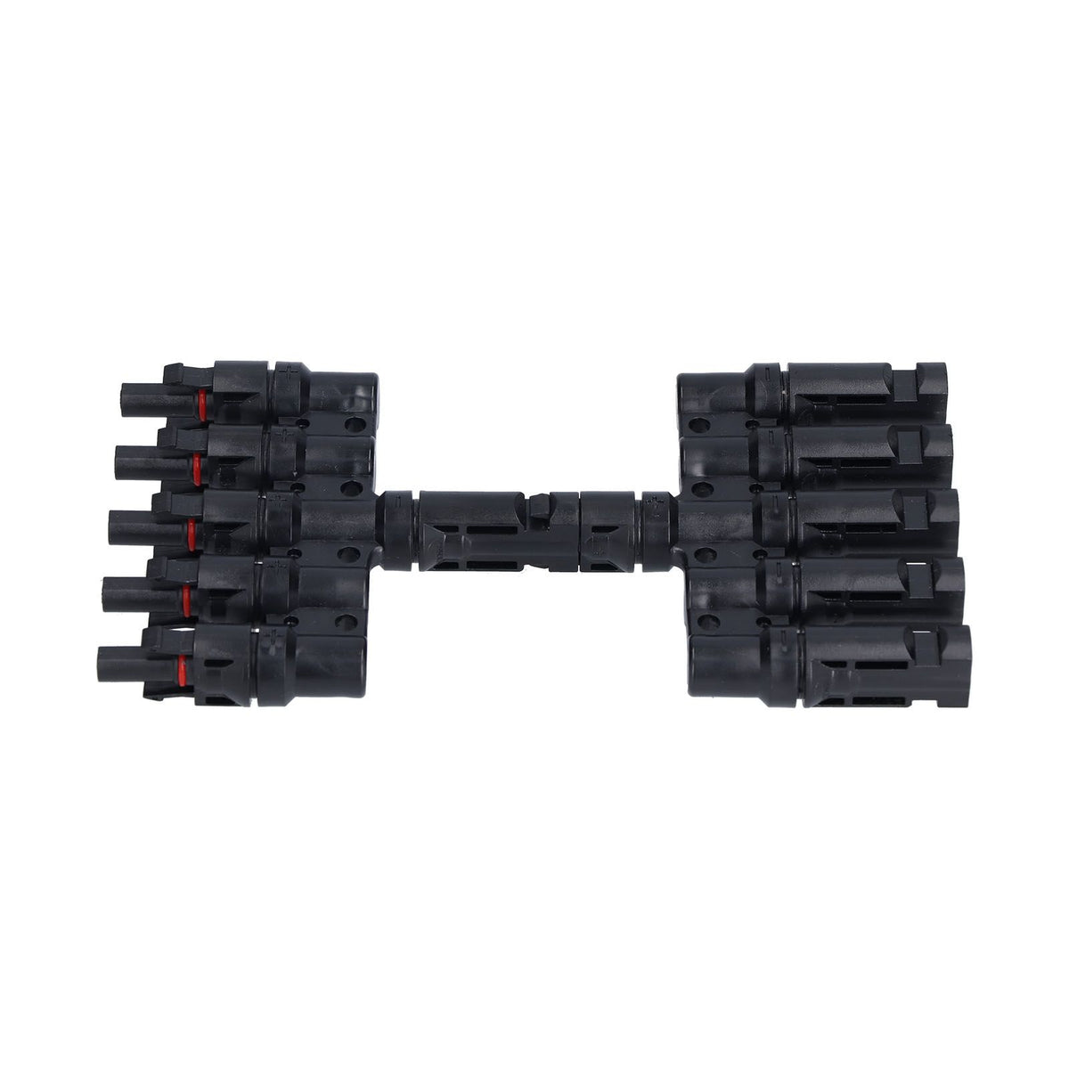 1 to 5 Branch Connector 5 Way Solar Panel Cable Branch Connector IP67 Waterproof Male Female Connector