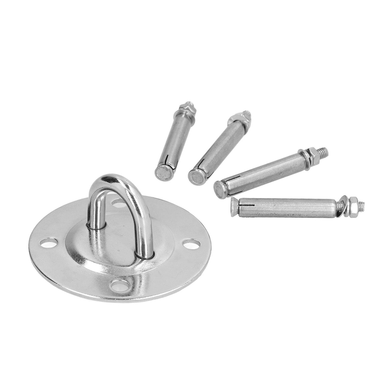 Yoga Hammock Hook Stainless Steel Swing Hook Punch Bag Ceiling Hook with Expansion Bolt for Gym