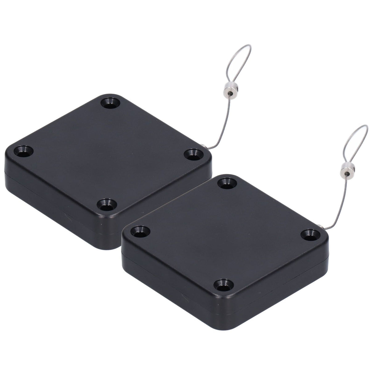 2Pcs Automatic Door Closer Punch Free Multifunctional 800G Pull Strong Tensile Force Wear Resistance Sensor Door Closer