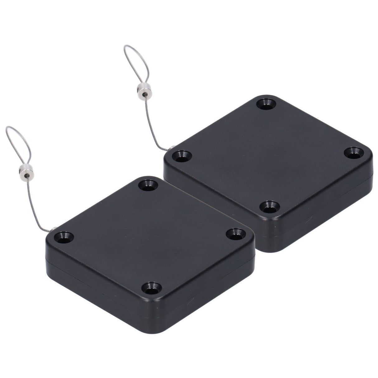 2Pcs Automatic Door Closer Punch Free Multifunctional 800G Pull Strong Tensile Force Wear Resistance Sensor Door Closer