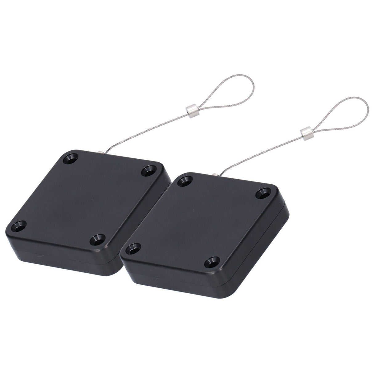 2Pcs Automatic Door Closer Punch Free Multifunctional 800G Pull Strong Tensile Force Wear Resistance Sensor Door Closer