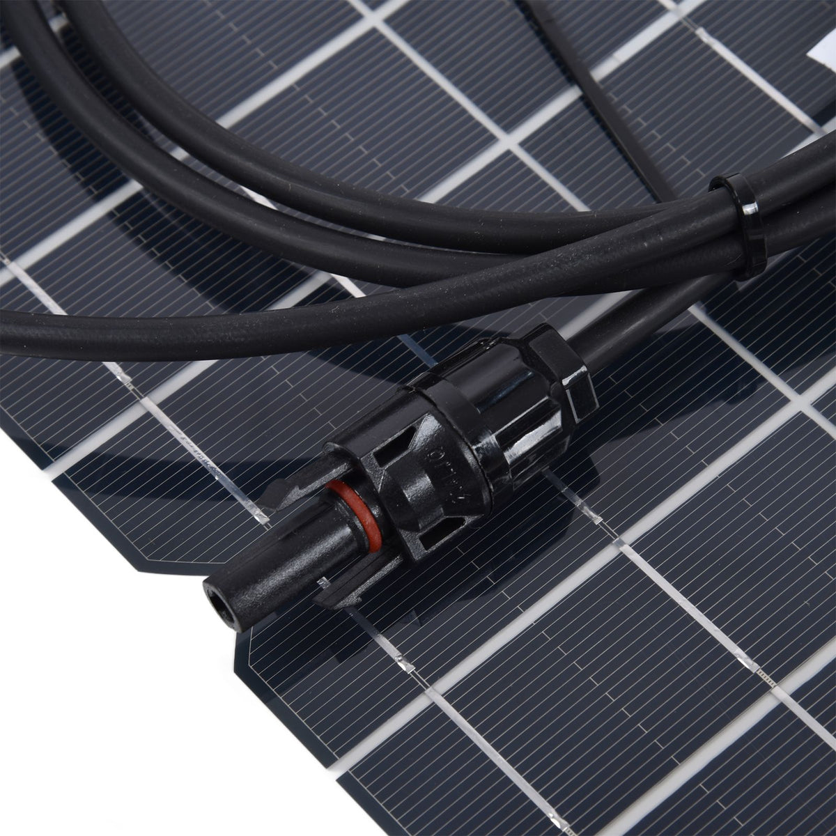 2 Pcs Solar Panels Kit 15W Portable Monocrystalline Solar Panel Charger for Outdoor Boat Caravan RV Charging