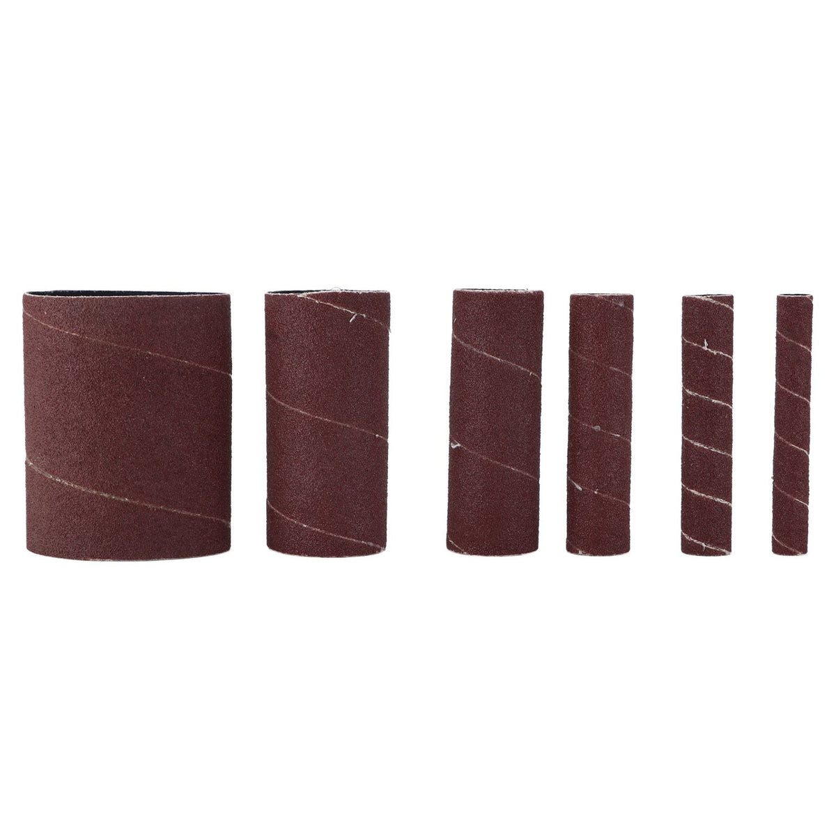 6Pcs Sandpaper Ring Sandpaper Roll Sanding Sleeves Wood Sanding Metal Rust Removing for Electric Grinder