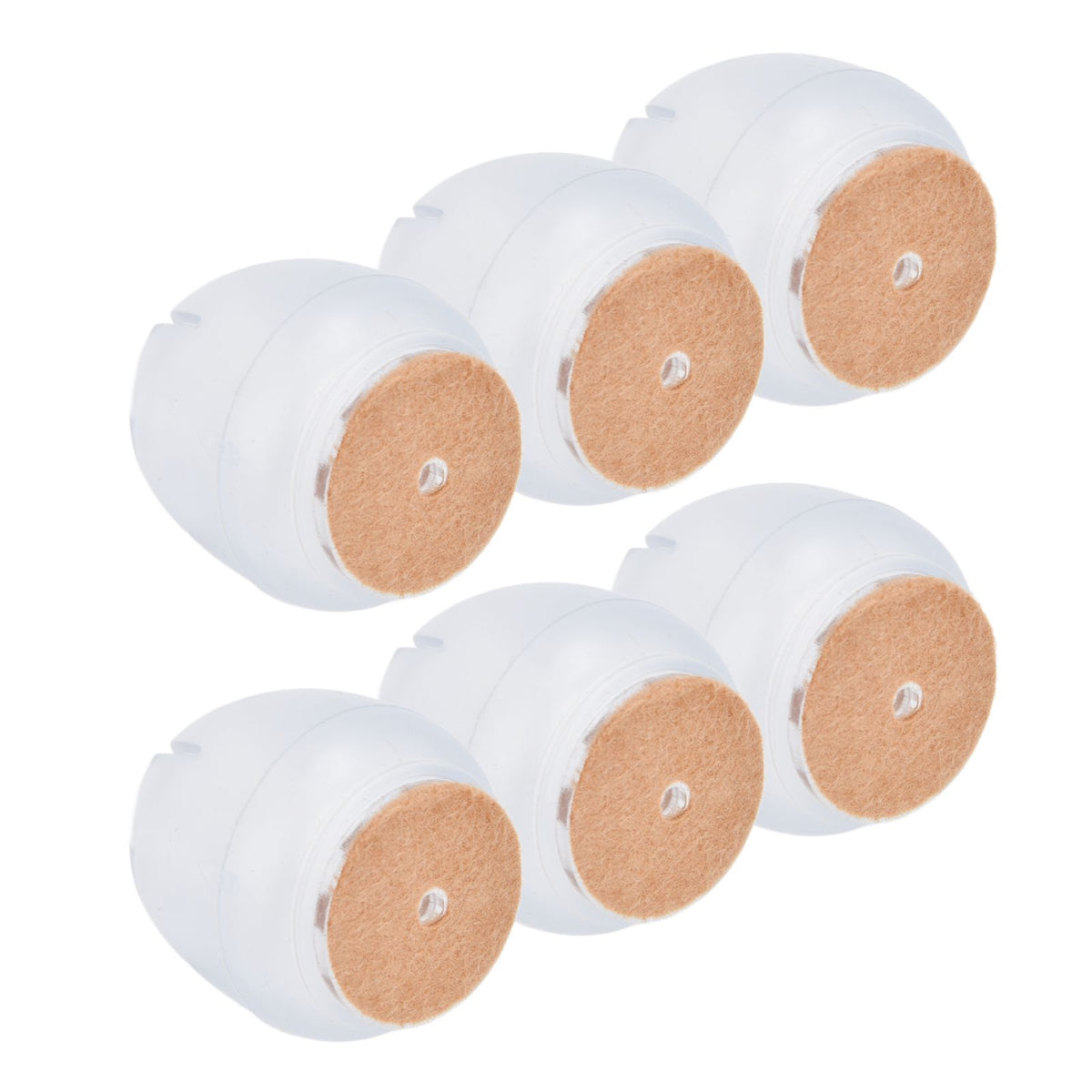 40PCS Chair Leg Protector Thickened Silicone Table Leg Cover Transparent Non Slip Furniture Leg Protector