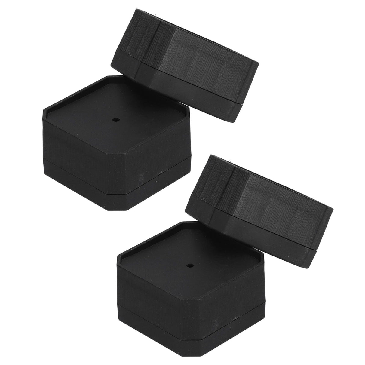 4Set Square Furniture Leg Pad Rubber Non Slip Table Chair Refrigerator Feet Protectors Noise Reduction