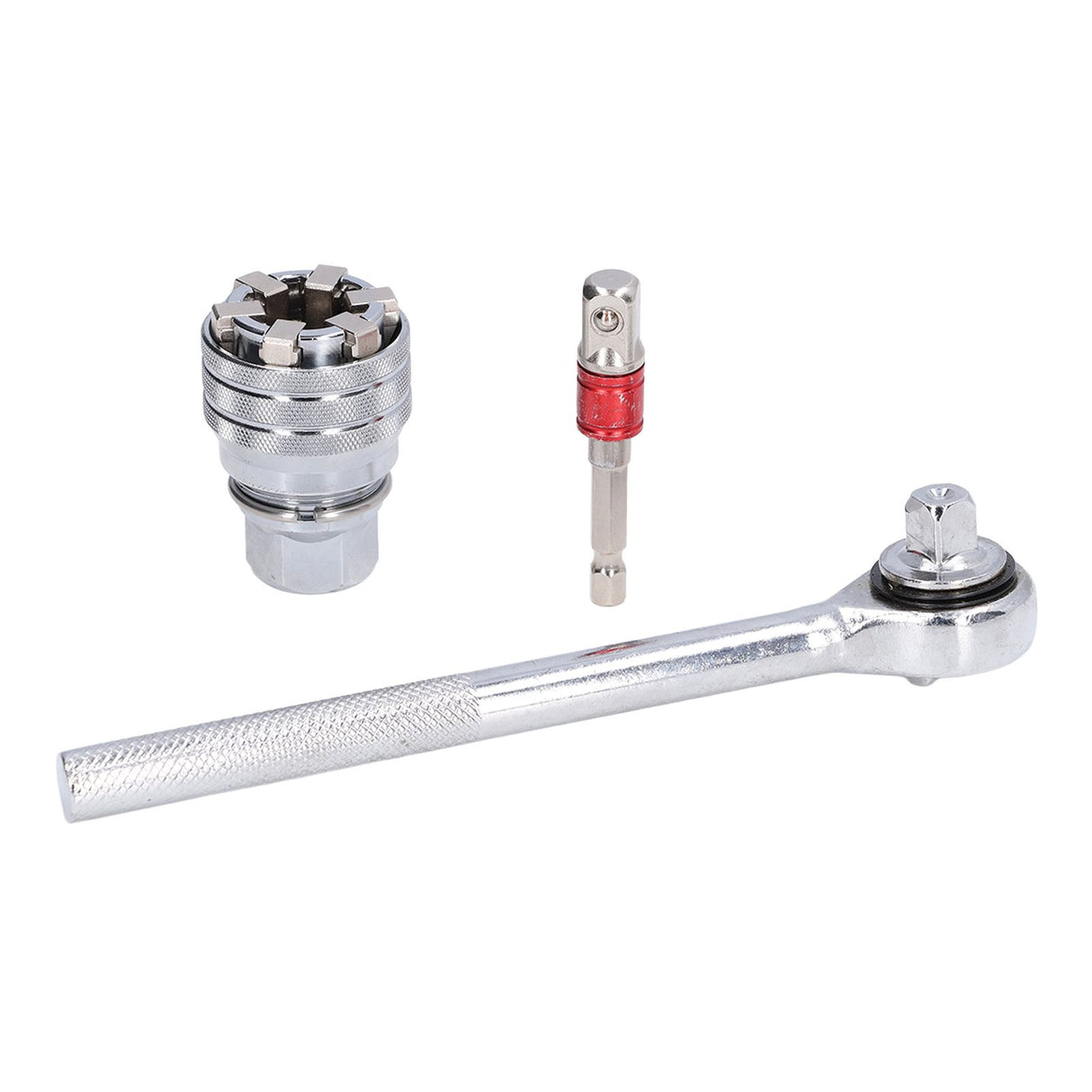 Universal Socket Wrench Tool 10‑19mm Adjustable Wrench Set Chrome Vanadium Steel for Home Improvement