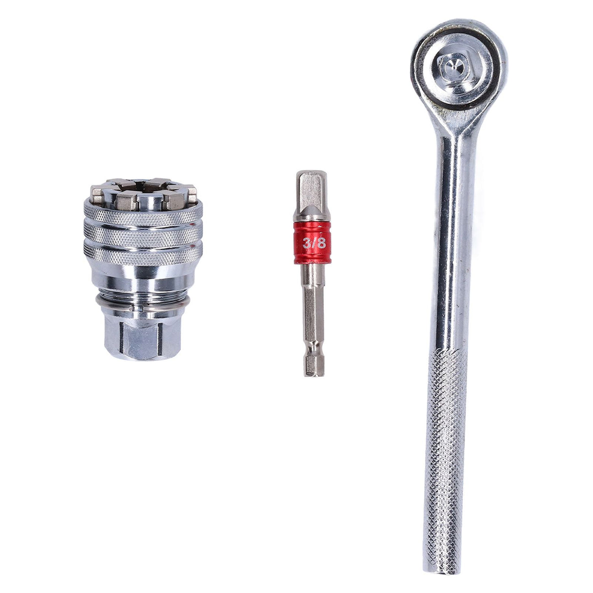 Universal Socket Wrench Tool 10‑19mm Adjustable Wrench Set Chrome Vanadium Steel for Home Improvement
