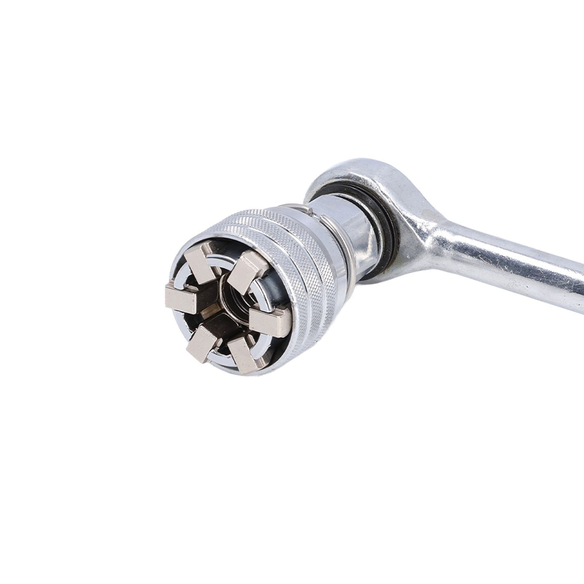 Universal Socket Wrench Tool 10‑19mm Adjustable Wrench Set Chrome Vanadium Steel for Home Improvement