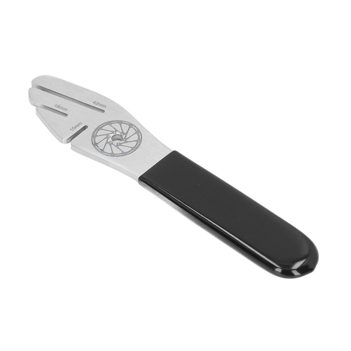 Bicycle Disc Rotor Alignment Tool Rotor Stainless Steel Bike Brake Wrench with 3 Slots for Bike Alignment