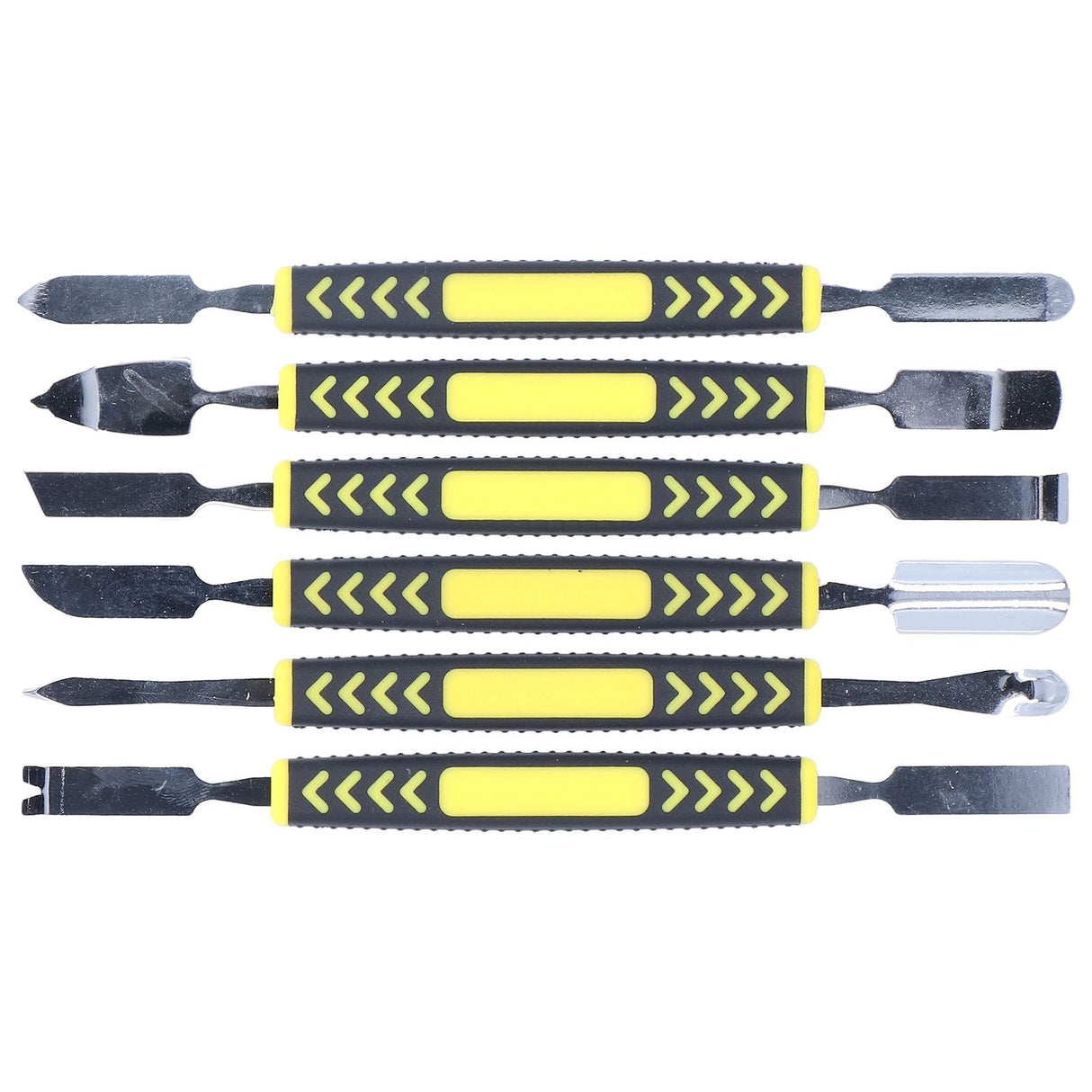 6PCS Metal Spudger Dual Ends Pry Opening Spudger Laptop Mobile Phone Pry Tool for Household Repair