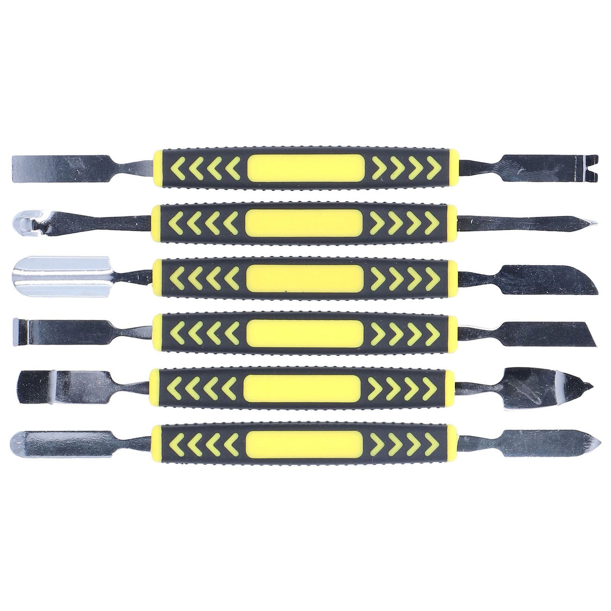 6PCS Metal Spudger Dual Ends Pry Opening Spudger Laptop Mobile Phone Pry Tool for Household Repair