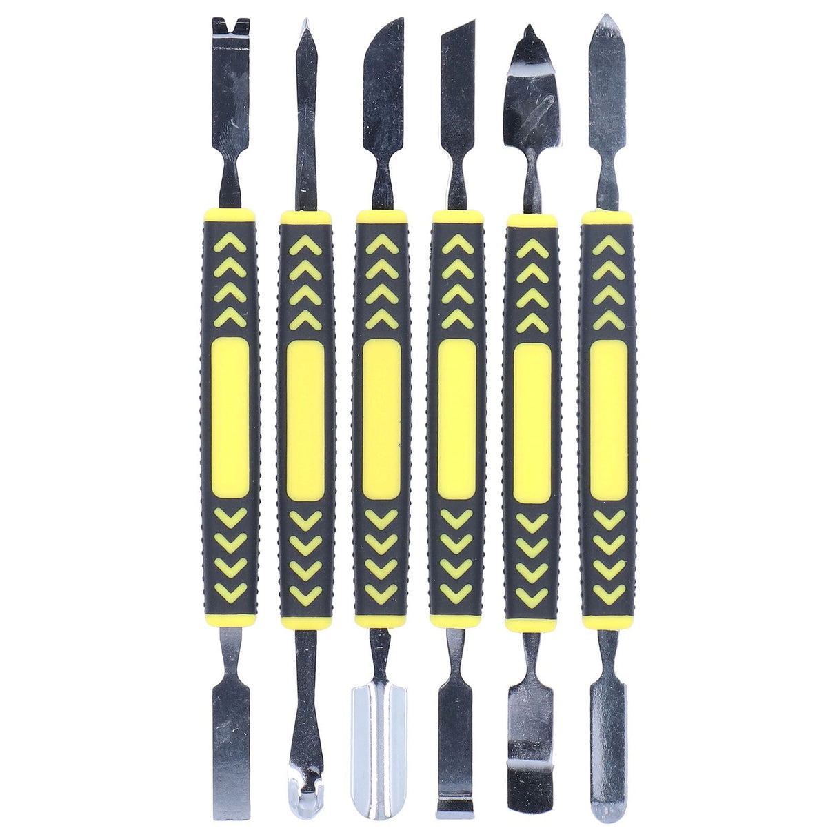 6PCS Metal Spudger Dual Ends Pry Opening Spudger Laptop Mobile Phone Pry Tool for Household Repair