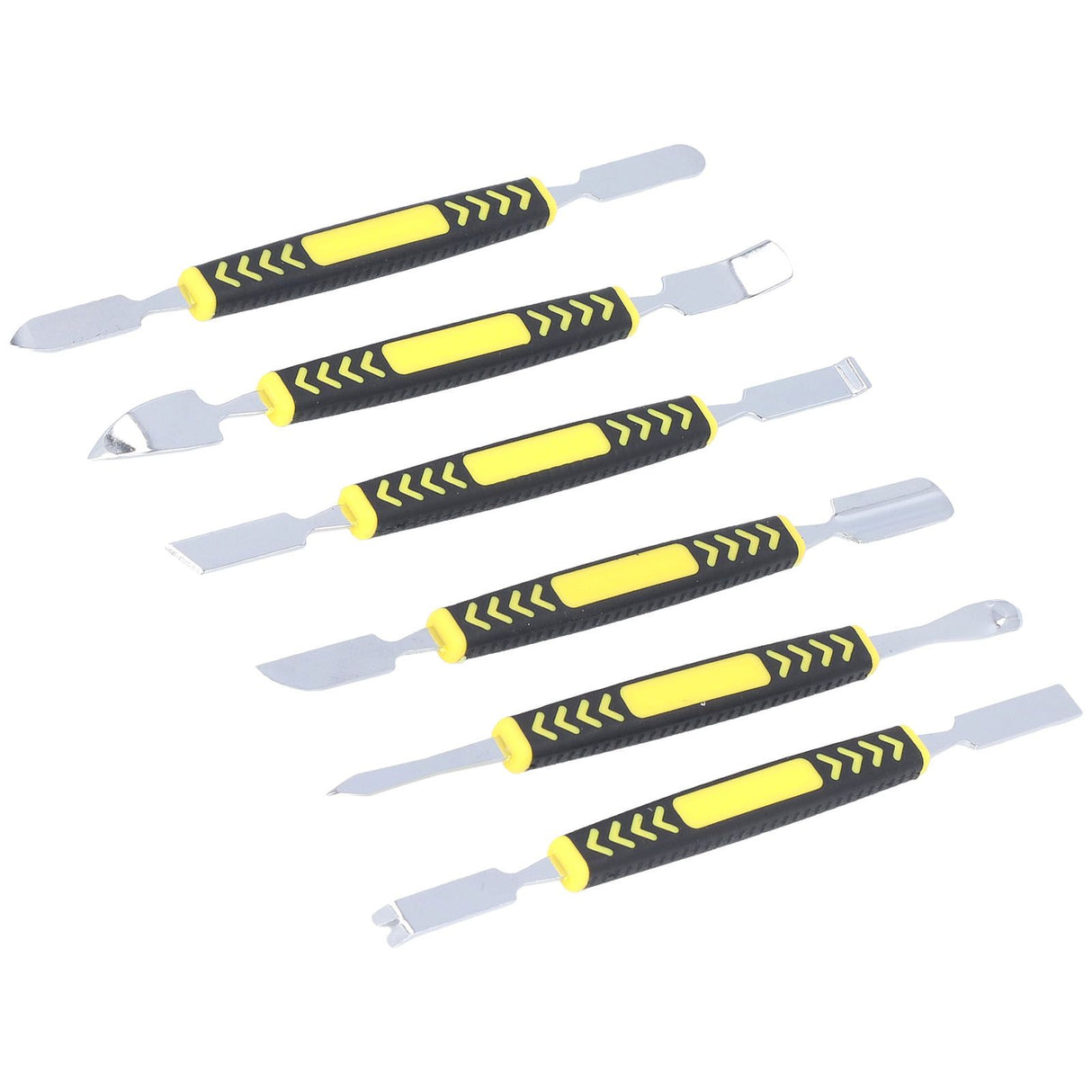 6PCS Metal Spudger Dual Ends Pry Opening Spudger Laptop Mobile Phone Pry Tool for Household Repair