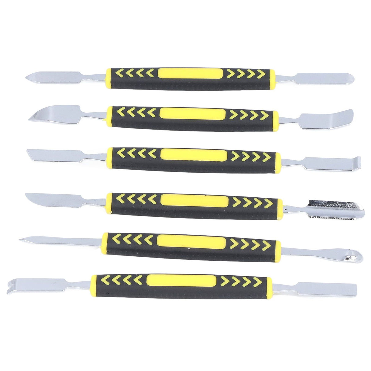 6PCS Metal Spudger Dual Ends Pry Opening Spudger Laptop Mobile Phone Pry Tool for Household Repair