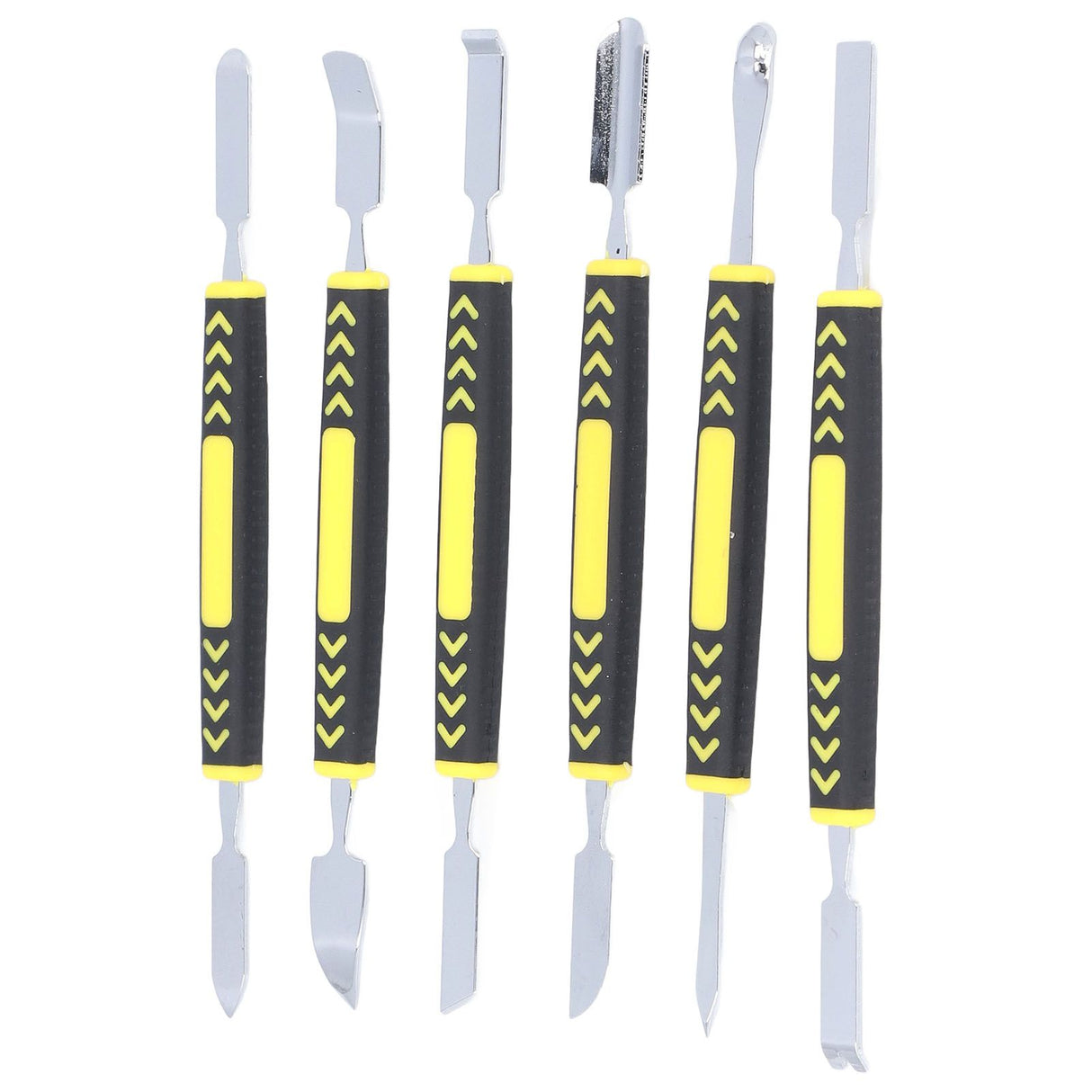 6PCS Metal Spudger Dual Ends Pry Opening Spudger Laptop Mobile Phone Pry Tool for Household Repair