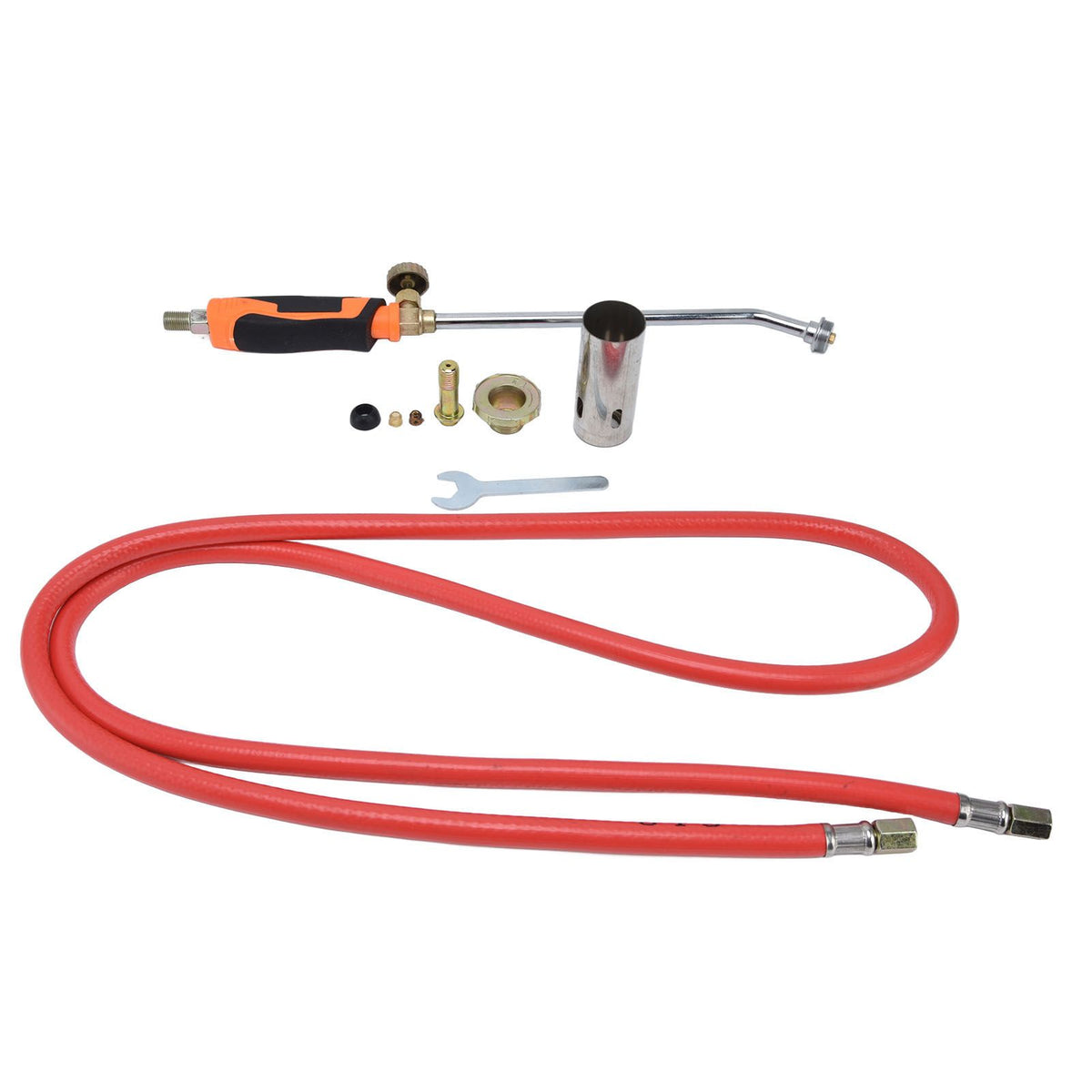 Welding Heating Torch Liquefied Gas Weeding Torch Portable Outdoor Flamethrower with 2m Tube for Household