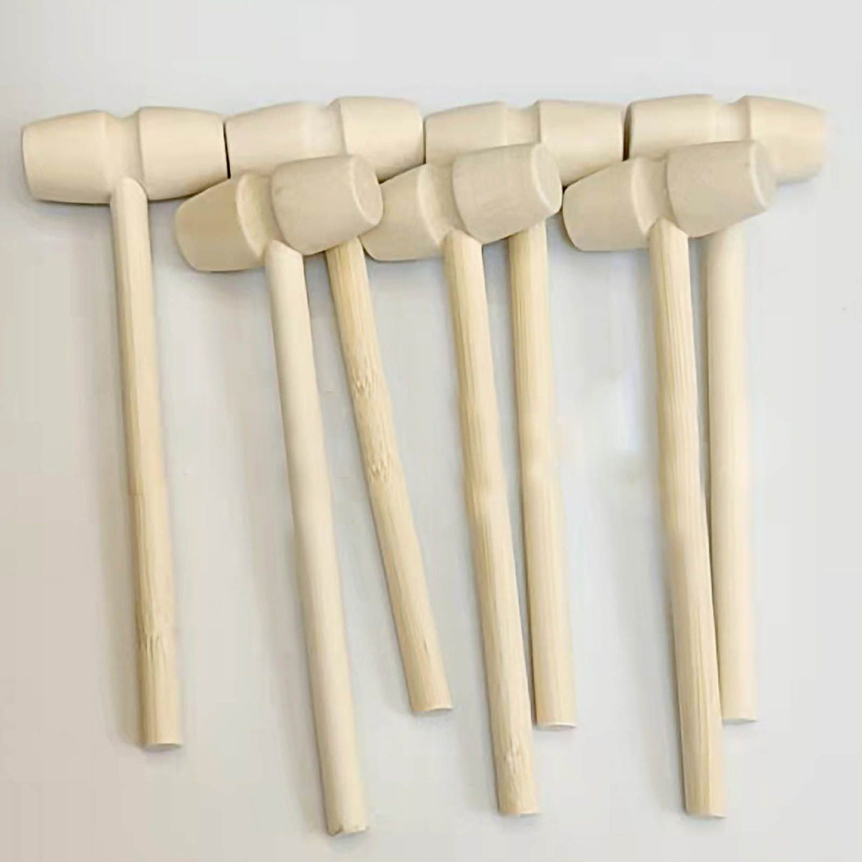 Mini Wooden Hammer Cracking Seafood Breakable Chocolate Kids Hammer Toy for Household
